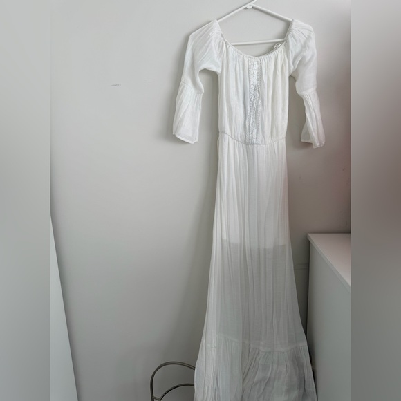 Fashion Nova Dresses & Skirts - White Long Sleeve Dress. Off the shoulder